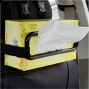 Car Sun Visor Tissue Box Seat Backrest Bracket