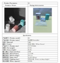 220ML Mini Humidifier Home Aromatherapy Diffuser USB Aroma Mist Maker With Light