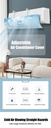 Adjustable Air Conditioning Wind Deflector Baffle Household Anti-direct Blowing Air Windshield Hanging Air Conditioner Cover