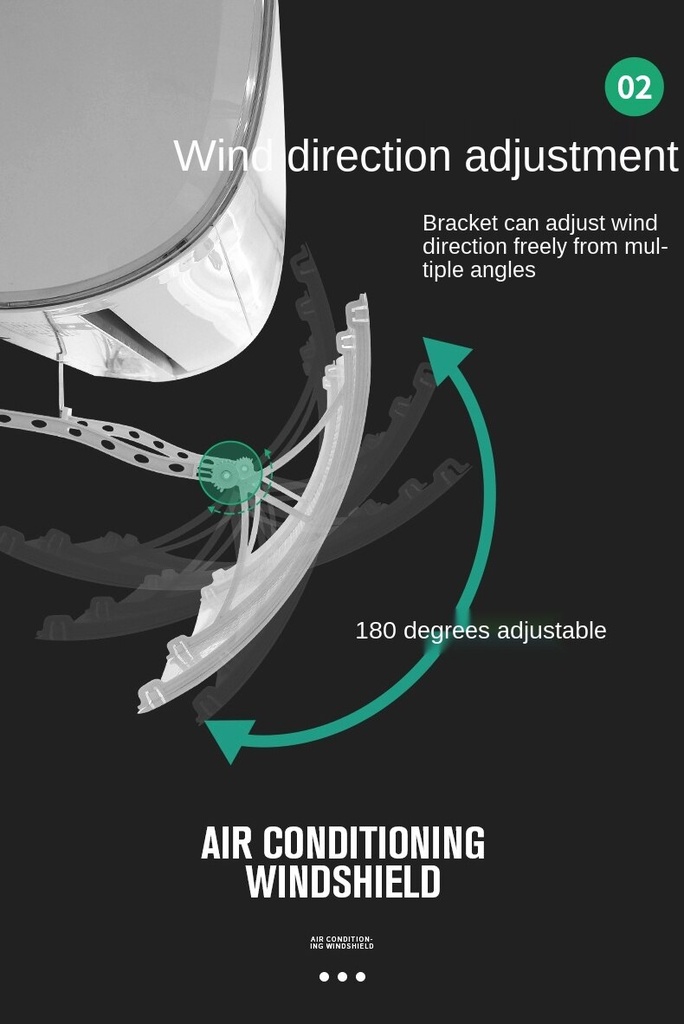 Air conditioning wind deflector household ventilation breathable cover the wind guide plate