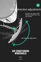 Air conditioning wind deflector household ventilation breathable cover the wind guide plate