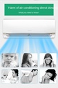 Air conditioning wind deflector household ventilation breathable cover the wind guide plate