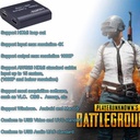 4k Audio Video Capture Card with Loop Out HDMI-compatible USB 2.0 for Phone PS4 Game Live Video Streaming Record