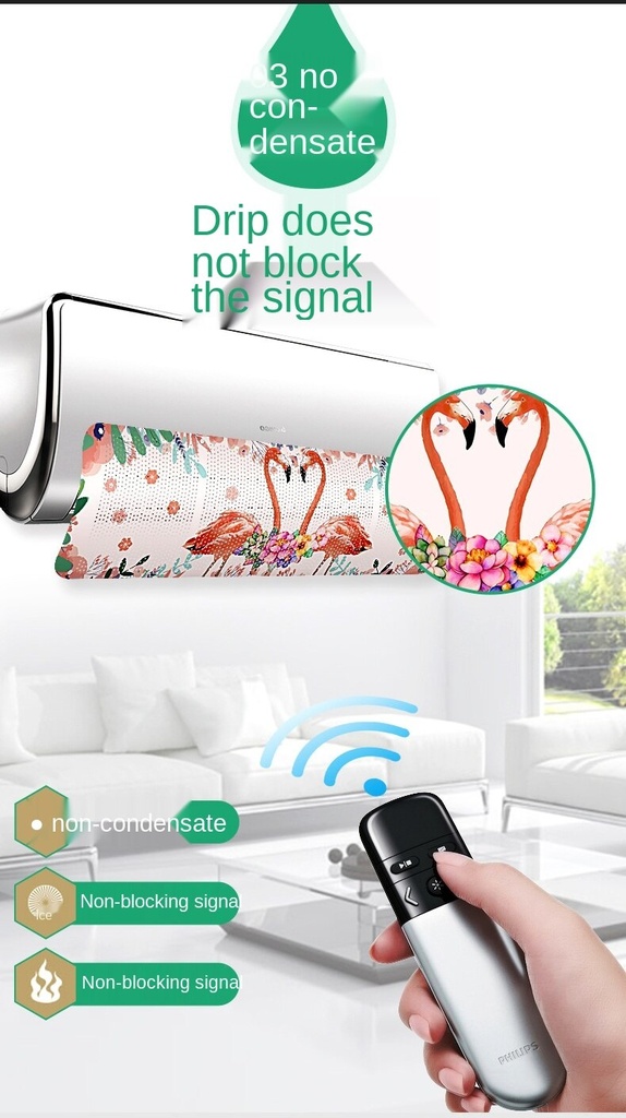 Air conditioning wind deflector household ventilation breathable cover the wind guide plate