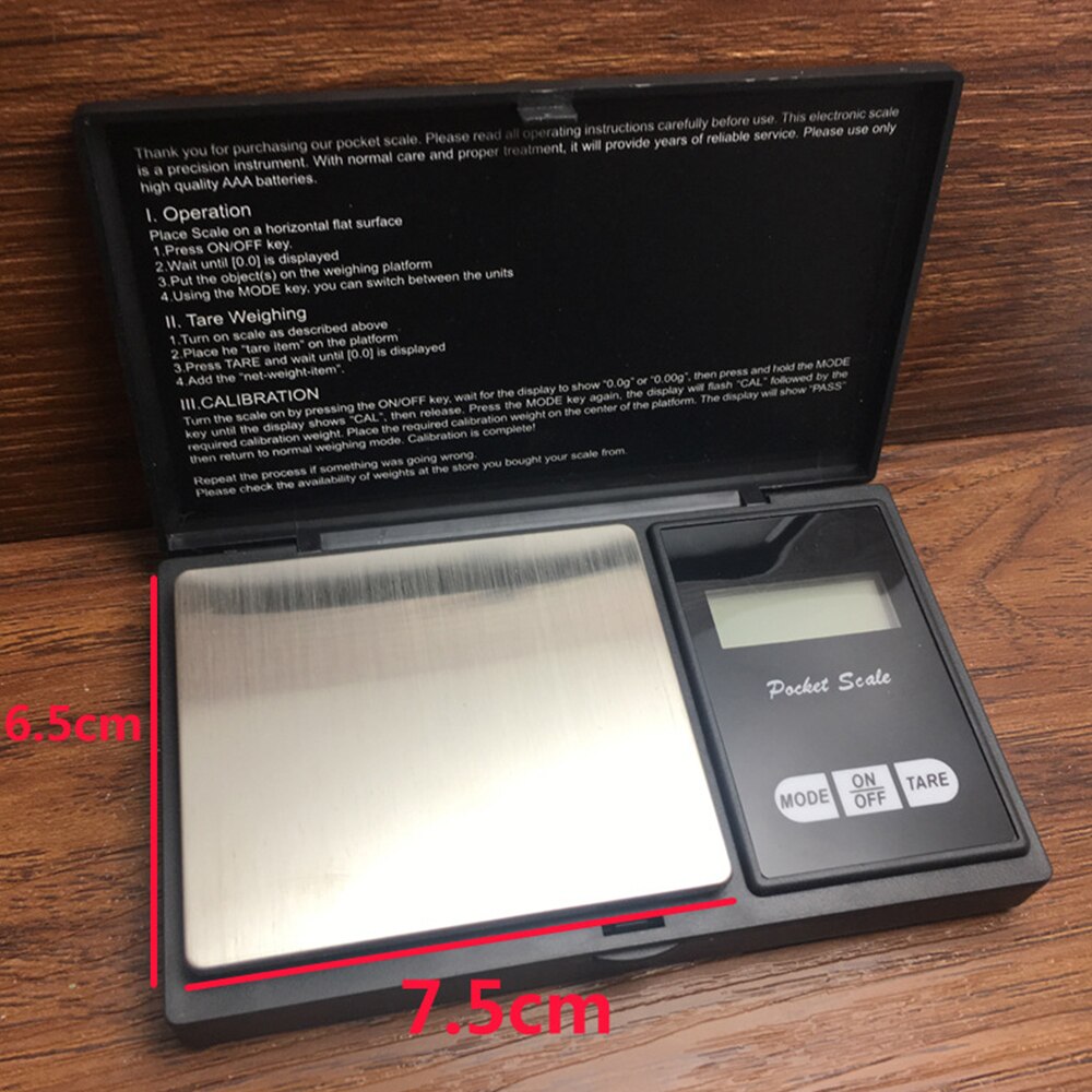 P258 jewelry scale portable mini pocket electronic scale