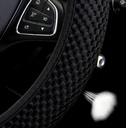Universal Anti-slip grip elastic steering wheel cover Microfiber Breathable Ice Silk, Anti-Slip, Odorless, Easy Carry,Warm in Winter