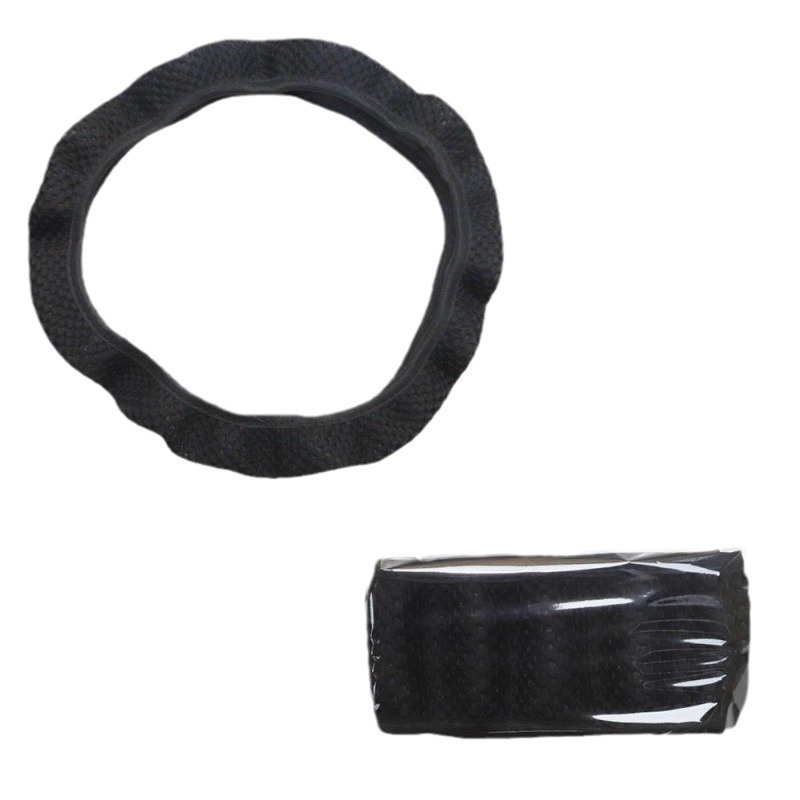 Universal Anti-slip grip elastic steering wheel cover Microfiber Breathable Ice Silk, Anti-Slip, Odorless, Easy Carry,Warm in Winter