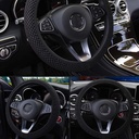 Universal Anti-slip grip elastic steering wheel cover Microfiber Breathable Ice Silk, Anti-Slip, Odorless, Easy Carry,Warm in Winter