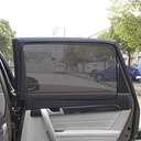 Car magnetic sunshade curtain with mesh type Breathable Car Rear Window Magnetic Curtain Protection from UV and Sun Heat