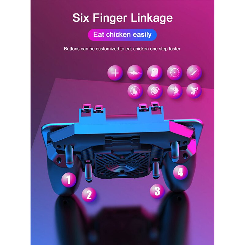 MEMO DL88 Gamepad Game Controller Joystick Phone Radiator Semiconductor Radiator Phone Trigger