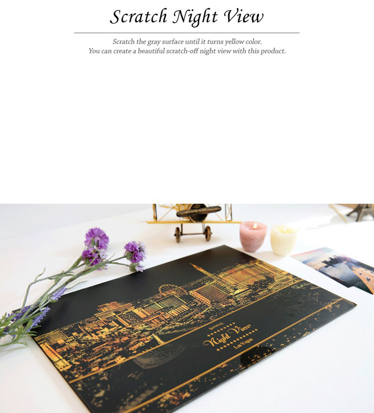 Creative DIY Gifts Scraping Paintings