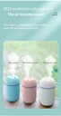 420ml Air Humidifier Silent Household Mist Maker USB Plug Aroma Diffuser Continuous/Intermittent Mode Fine Spray With Led Light