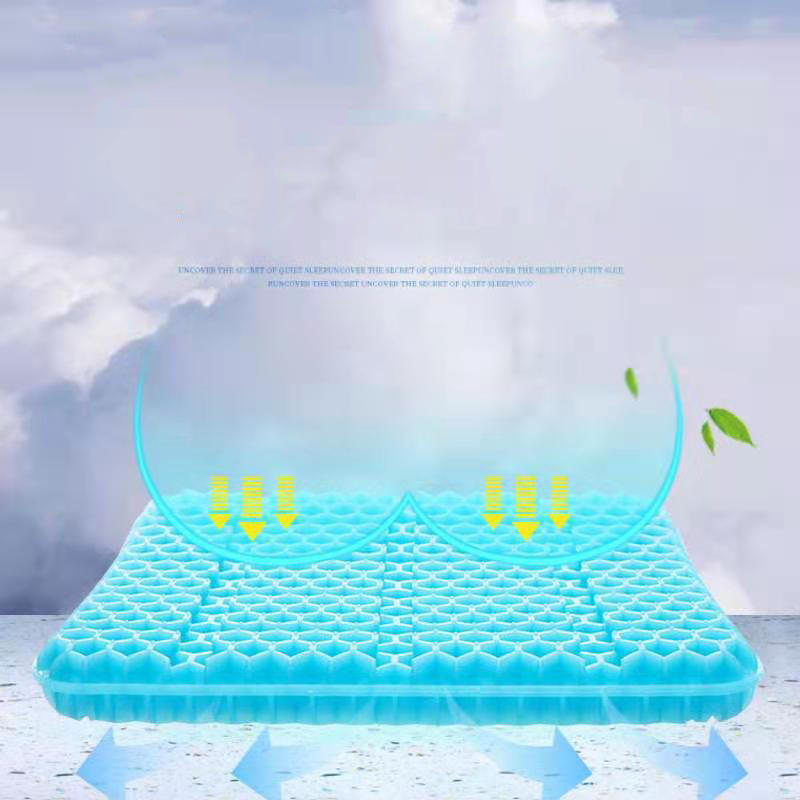 Honeycomb gel cool cushion