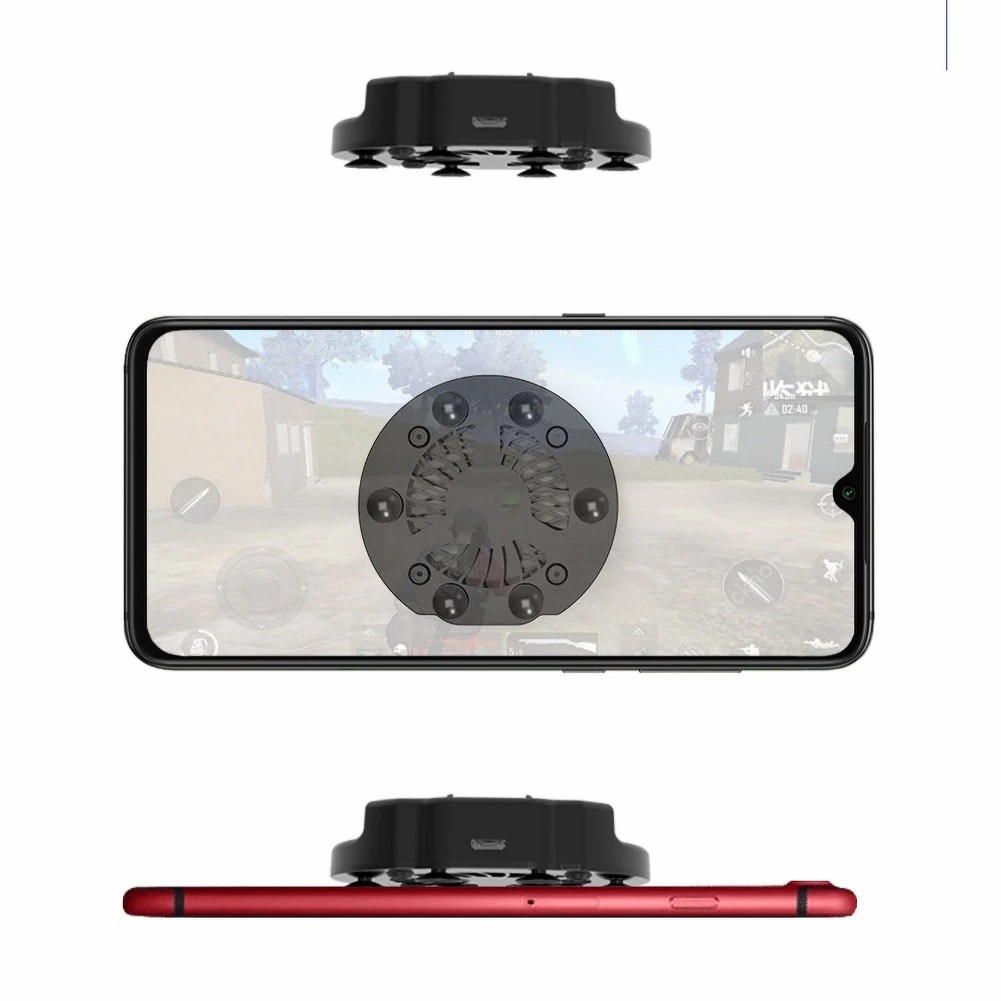Z10 Portable Universal Cell Phone Radiator Cooler Bracket Cooling Fan