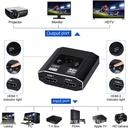Bi-Direction HDMI-compatible Switch 4K Splitter 1x2/2x1 Adapter HD Switcher