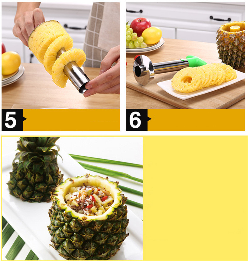 Stainless Steel Pineapple Peeler