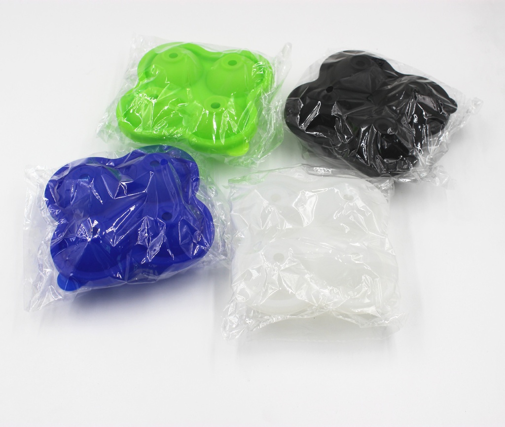 Silicone Ice Ball Maker Mold - 4 Piece 12 X 12 X 5 cm Round Ice Ball