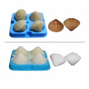 Diamond Ice Cube Tray Reusable Silicone Ice Cream Molds