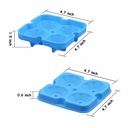 Diamond Ice Cube Tray Reusable Silicone Ice Cream Molds
