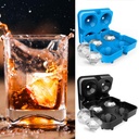 Diamond Ice Cube Tray Reusable Silicone Ice Cream Molds