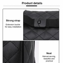 Car Back Seat Leather Tissue Storage Box Napkin Holder Headrest Paper Cover Case Organizer Auto Interior Accessories