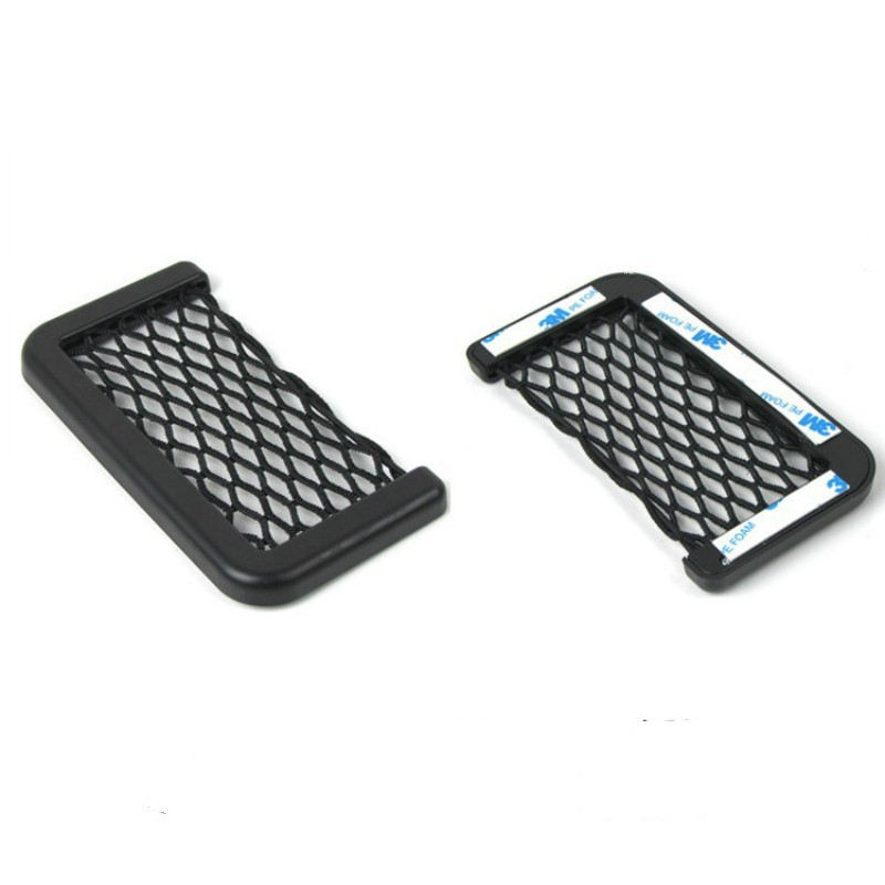 Auto Seat Side Interior Back Sundries Pocket Mesh Storage Bag Phone Net Pocket Holder Car Storage Bag