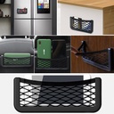 Auto Seat Side Interior Back Sundries Pocket Mesh Storage Bag Phone Net Pocket Holder Car Storage Bag