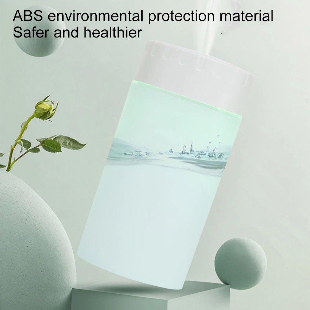 00ML Rechargeable Air Humidifier Ultrasonic Aromatherapy Diffuser Mini Portable Sprayer USB Essential Oil Atomizer With LED Lamp