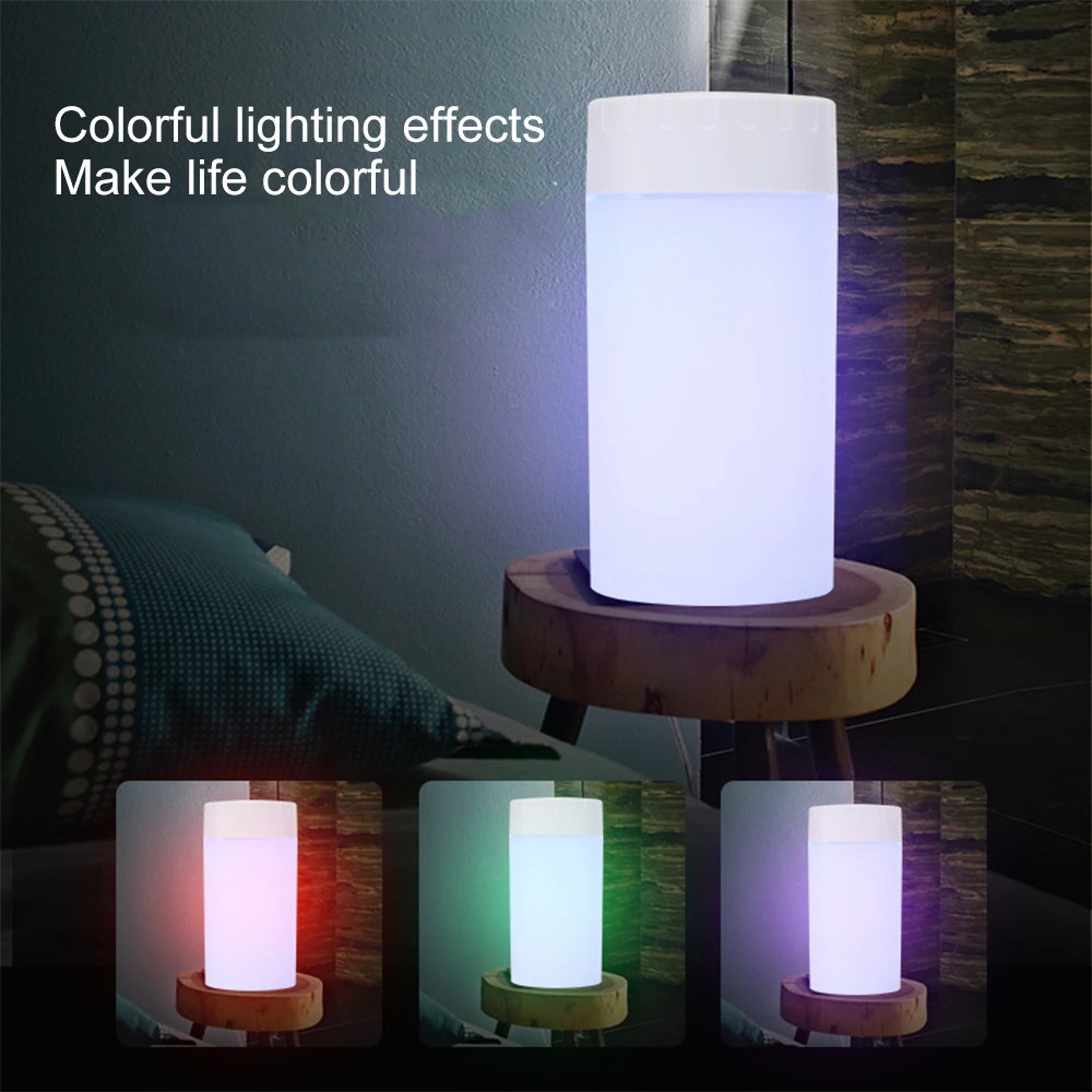 00ML Rechargeable Air Humidifier Ultrasonic Aromatherapy Diffuser Mini Portable Sprayer USB Essential Oil Atomizer With LED Lamp