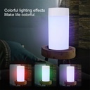 00ML Rechargeable Air Humidifier Ultrasonic Aromatherapy Diffuser Mini Portable Sprayer USB Essential Oil Atomizer With LED Lamp