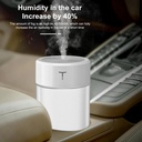 360ml USB Air Humidifier Large Capacity Portable Air Diffuser Purifier Atomizer with Night Light