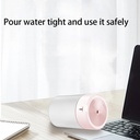 360ml USB Air Humidifier Large Capacity Portable Air Diffuser Purifier Atomizer with Night Light