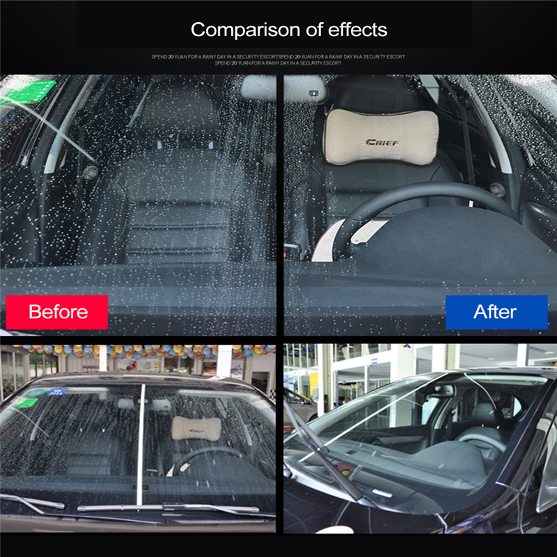 100ML Car Front Windshield Anti-Rain Agent Waterproof Rainproof Anit-fog Spray Car Rear-View Mirror Window Glass Coating