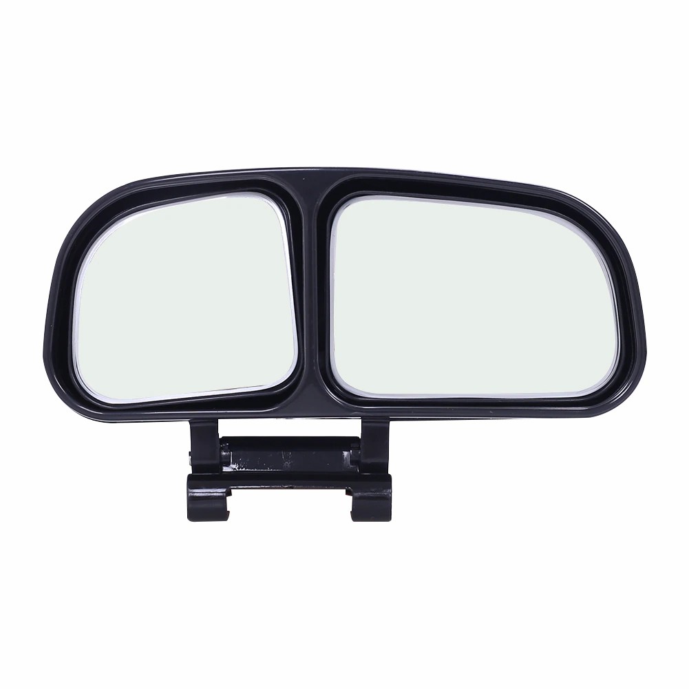Blind Spot Mirror With Dual Convex Mirrors Adjustable Rear View Mirror