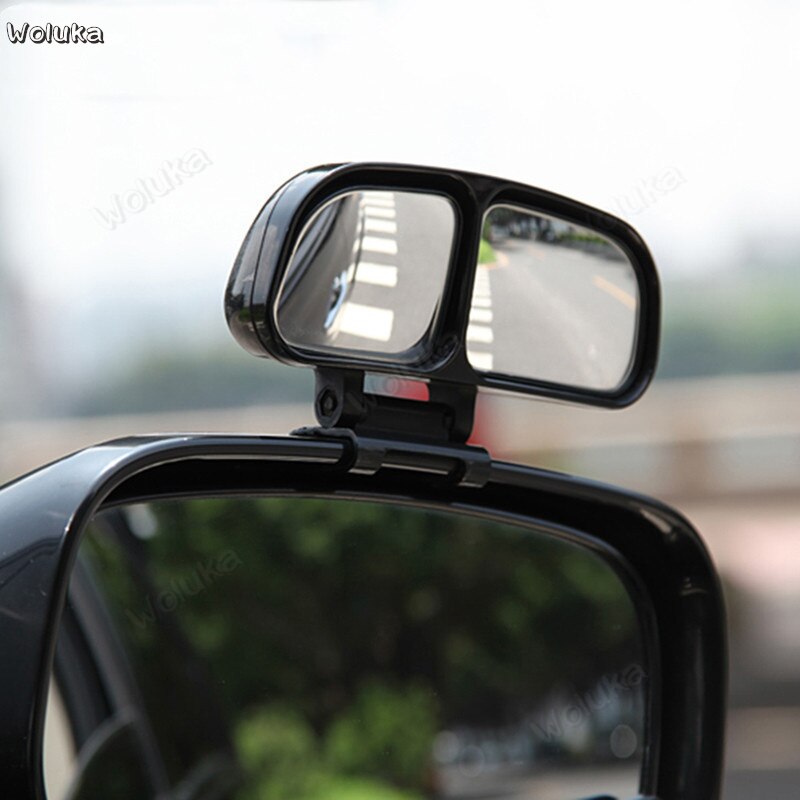 Blind Spot Mirror With Dual Convex Mirrors Adjustable Rear View Mirror
