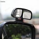 Blind Spot Mirror With Dual Convex Mirrors Adjustable Rear View Mirror