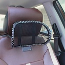 Car Mesh Pillow Headrest Mini Net Backrest Seat Breathable and Cool Neck Pillow Auto Interior Accessories