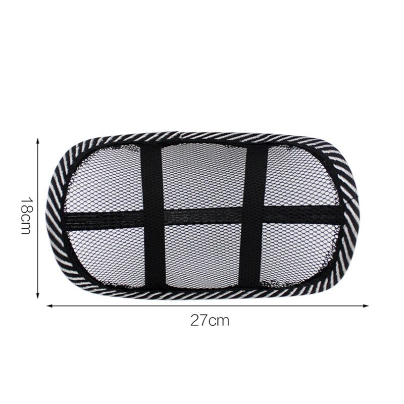 Car Mesh Pillow Headrest Mini Net Backrest Seat Breathable and Cool Neck Pillow Auto Interior Accessories