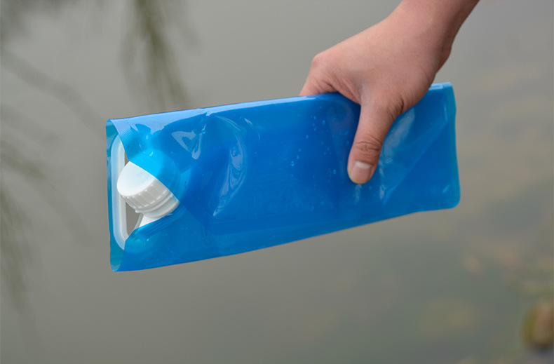 Folding Portable Water Bag Car Water Storage Bag Bucket Emergency Water Bag