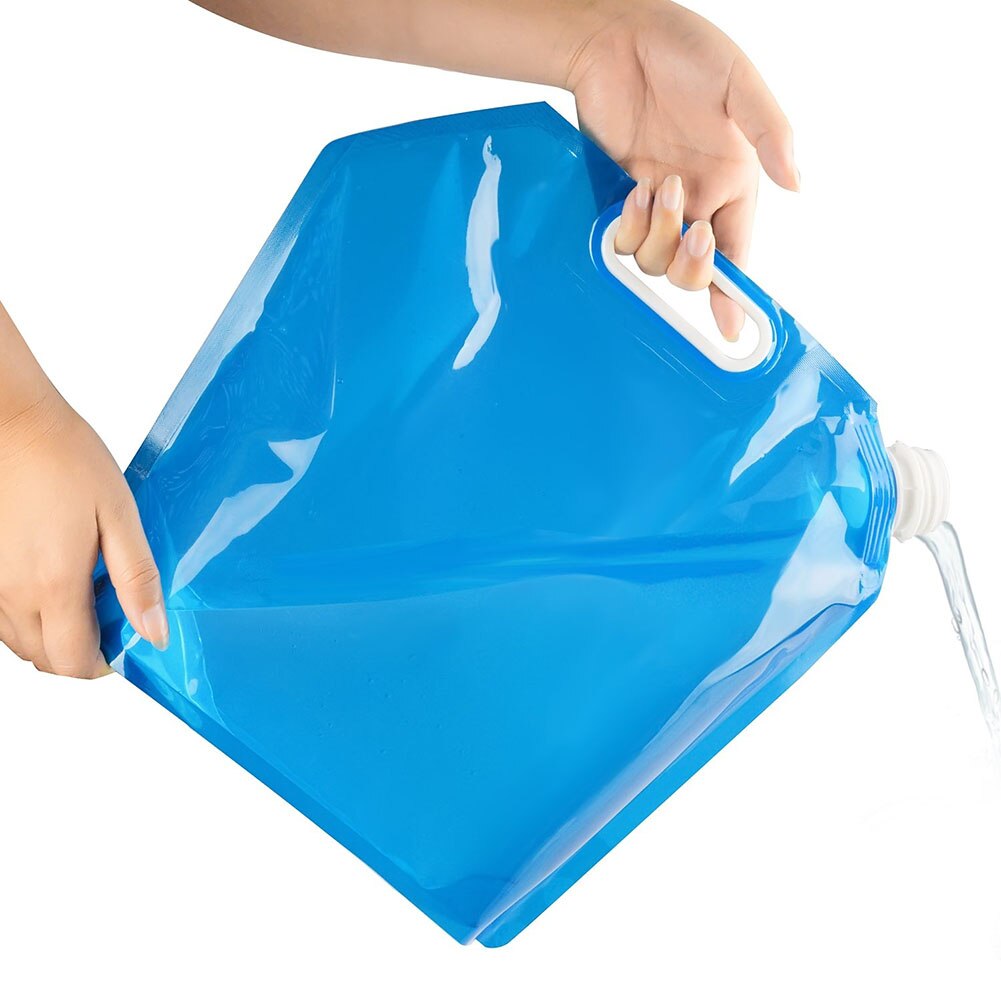 Folding Portable Water Bag Car Water Storage Bag Bucket Emergency Water Bag