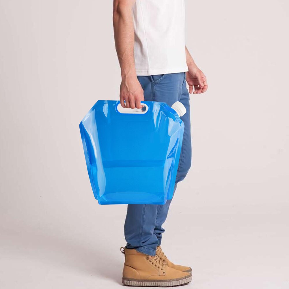 Folding Portable Water Bag Car Water Storage Bag Bucket Emergency Water Bag