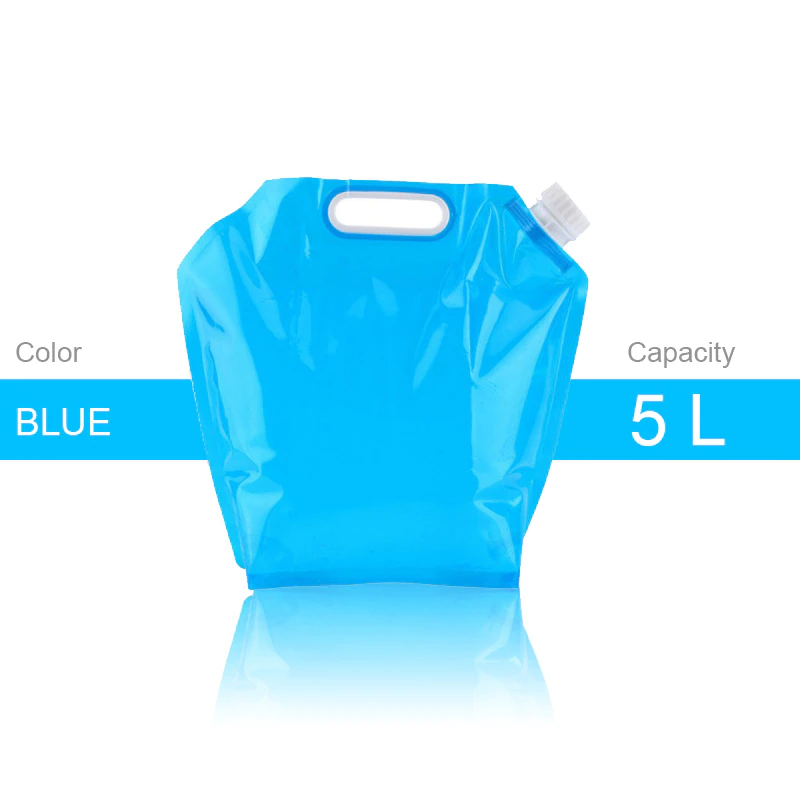 Folding Portable Water Bag Car Water Storage Bag Bucket Emergency Water Bag