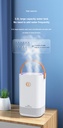 3.3L Dual Nozzle Mist Maker Essential Oil Aromatherapy Diffuser Colorful LED Light Ultrasonic Humidifier USB Fogger Air Purifier