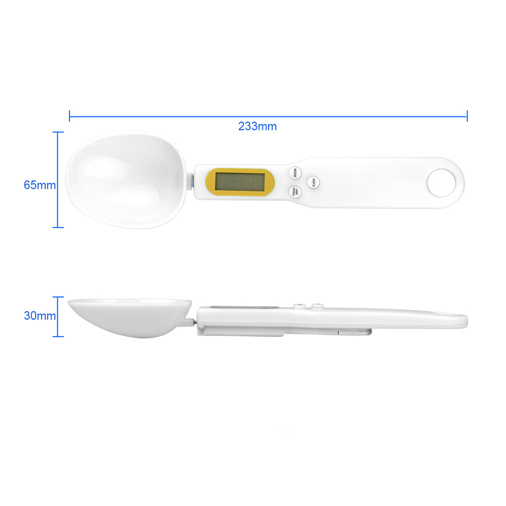 500g/0.1g electronic weighing spoon Kitchen Measuring Spoon measuring cup spoon Scale Mini Kitchen Scales Baking Supplies