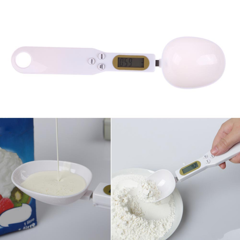 500g/0.1g electronic weighing spoon Kitchen Measuring Spoon measuring cup spoon Scale Mini Kitchen Scales Baking Supplies