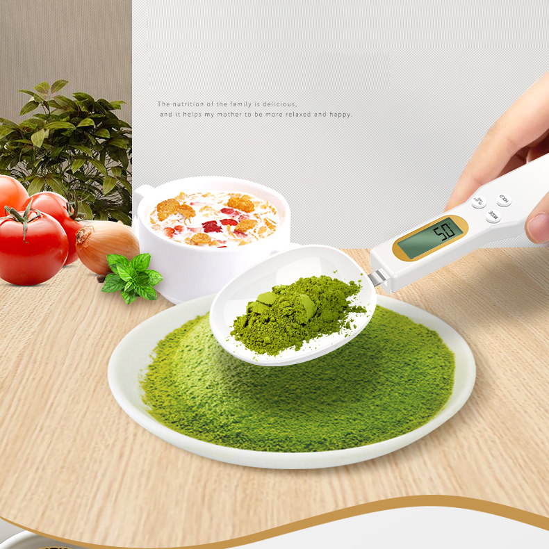 500g/0.1g electronic weighing spoon Kitchen Measuring Spoon measuring cup spoon Scale Mini Kitchen Scales Baking Supplies