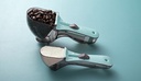 2Pcs Kitchen Gadgets Adjustable Measuring Scoop Plastic Scale Gauge Baking Supplies Portable Metering Spoon Kitchen accessories