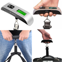 110lb/50kg Portable Scale Digital LCD Display Electronic Luggage Hanging Suitcase Travel Weighs Baggage Bag Weight Balance Tool