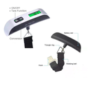 110lb/50kg Portable Scale Digital LCD Display Electronic Luggage Hanging Suitcase Travel Weighs Baggage Bag Weight Balance Tool