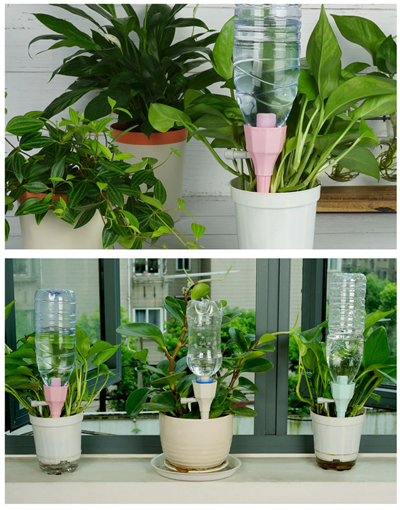 3pcs Irrigation Indoor Outdoor Slow Release Plant Self Watering Spikes Auto Drip